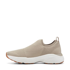 Women Rockport Demi Slip-on Casual Sneakers Light Natural