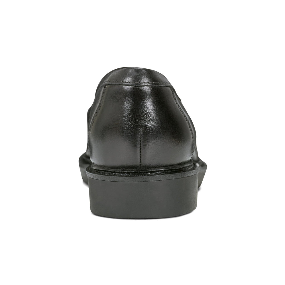 Women Rockport Kiara Tassel Loafers Black Leather