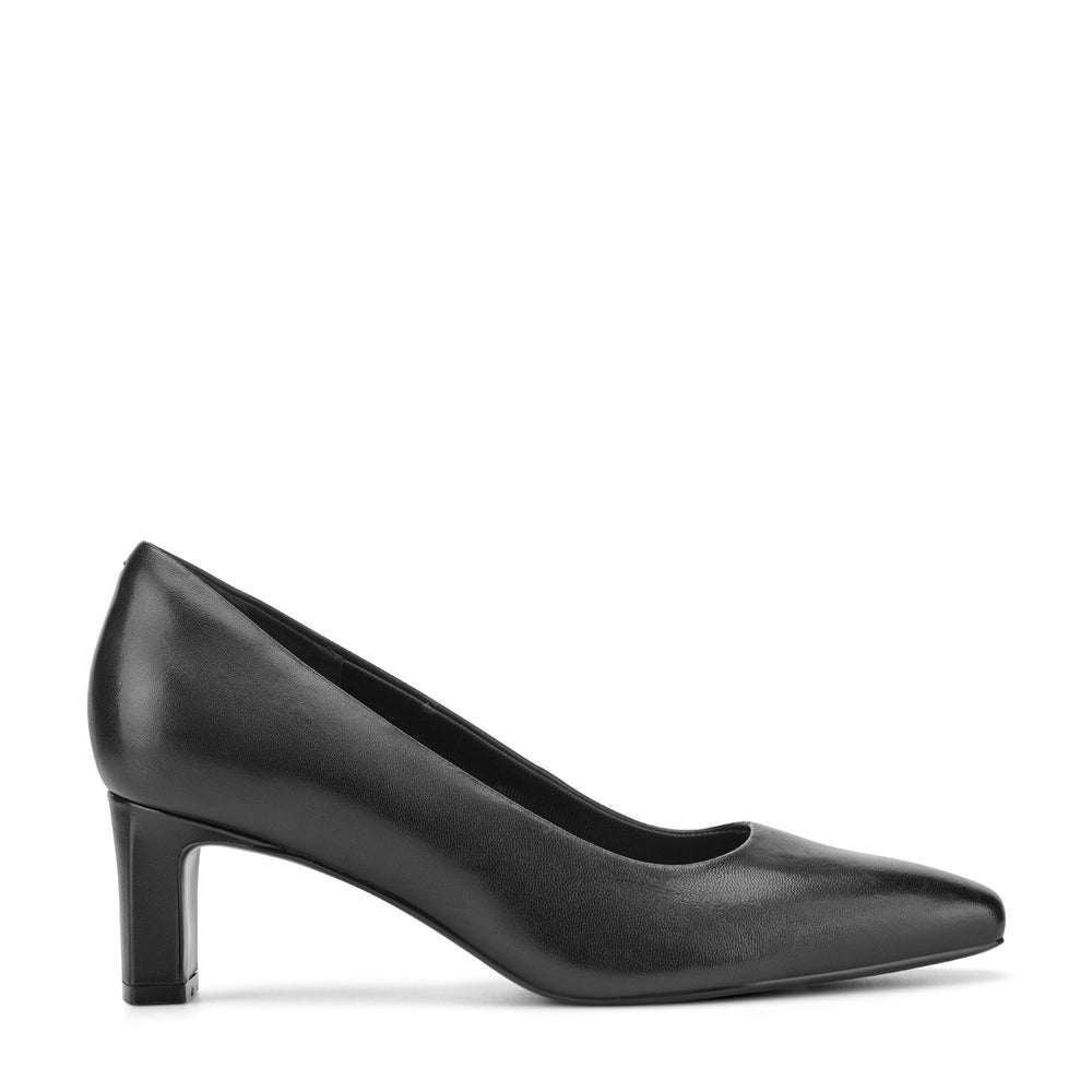 Women Rockport Total Motion Merida Classic Dress Pumps Black Leather