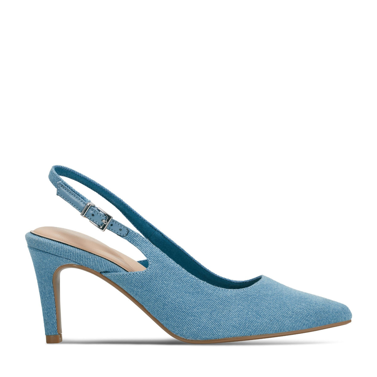 Women Rockport Jolie Total Motion Dress Pumps Blue Denim