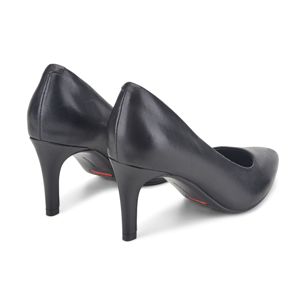 Women Rockport Juliet Total Motion Dress Pumps Black Leather
