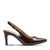 Dark Brown Croco Patent