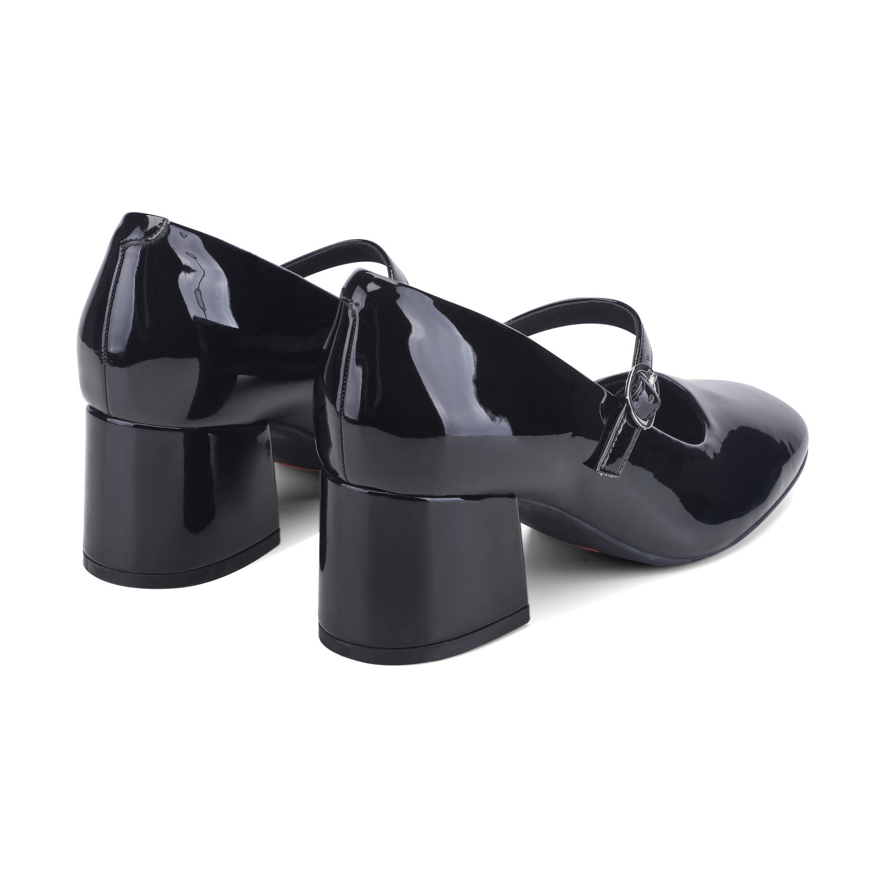 Women Rockport Xena Block Heel Mary Jane Pumps Black
