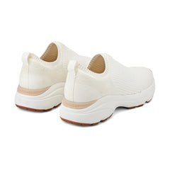 Women Rockport Demi Slip-on Casual Sneakers Ivory