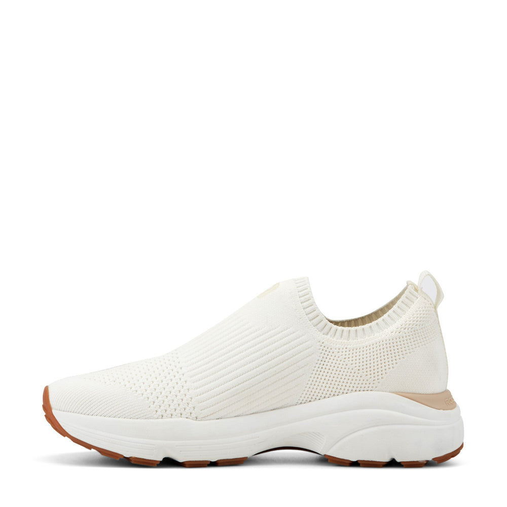 Women Rockport Demi Slip-on Casual Sneakers Ivory