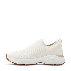 Women Rockport Demi Slip-on Casual Sneakers Ivory
