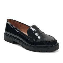 Women Rockport Kacey Penny Loafer Black Patent