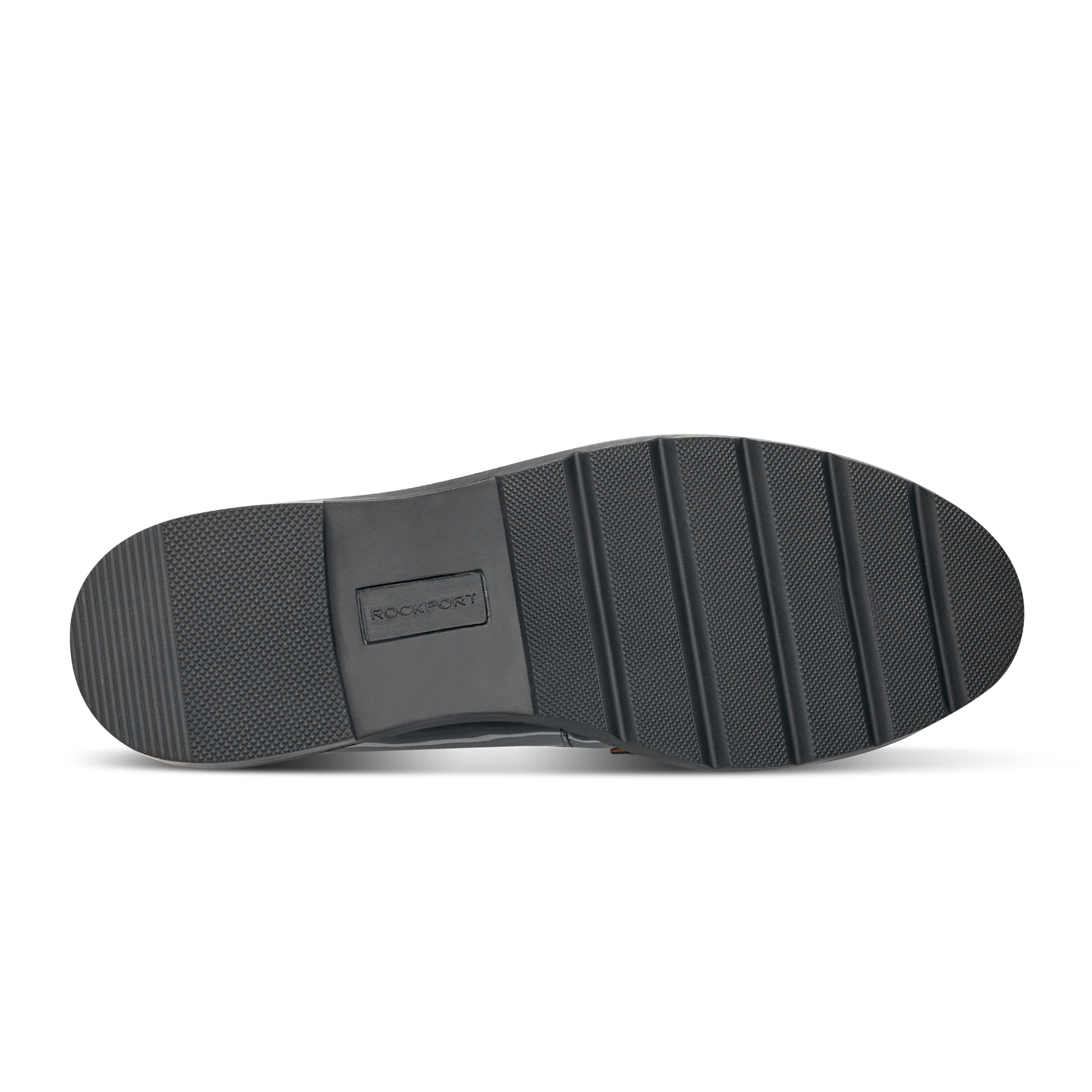 Women Rockport Kacey Penny Loafer Black Patent